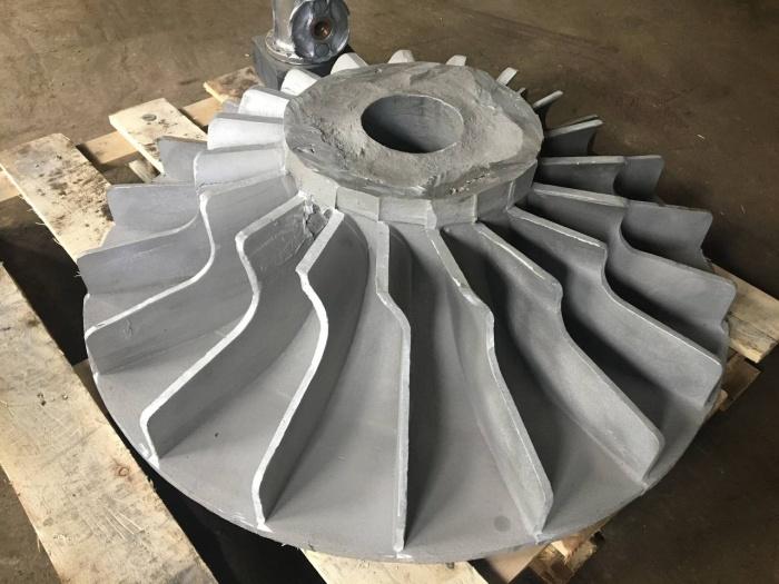 Чугунная крыльчатка