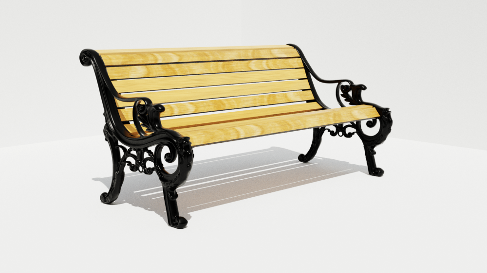 Опоры чугунные скамейки DLMZ-02